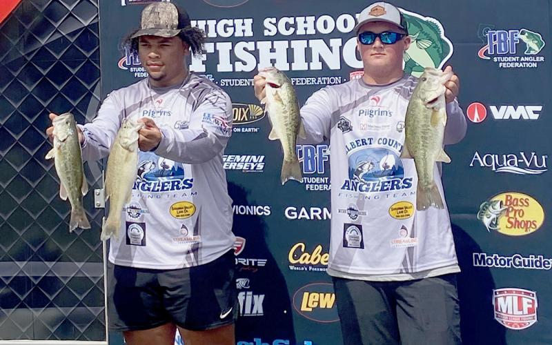 Harris, Vaughn finish in state Top 30 during GHSA a fishing tournament